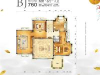 平远碧桂园BJ760二层平面图-6室3厅5卫764m²