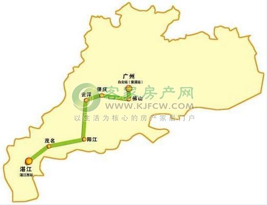 粤西高铁明年6月通车,不久梅州到茂名,湛江只需3.5小时!图片